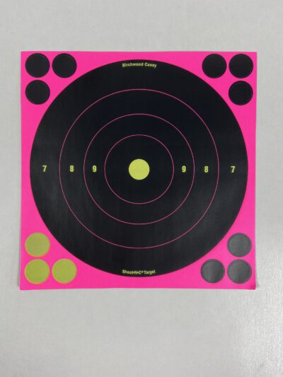 8" Pink Bull's-Eye