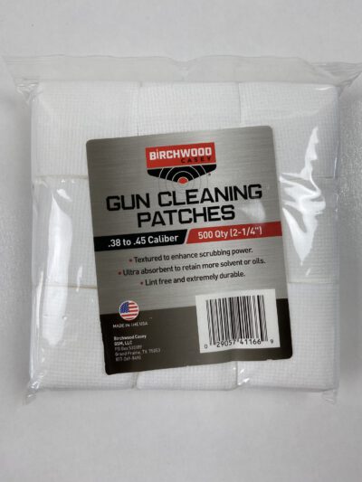 Gun Cleaning Patches .38-.45