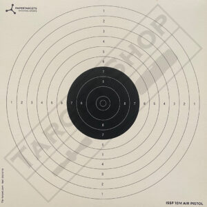 Schietkaart ISSF 10m